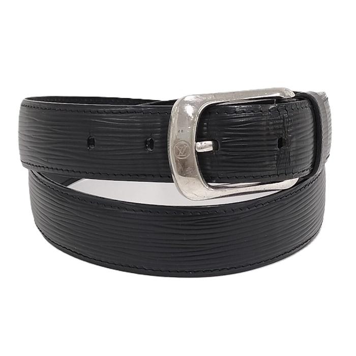 LOUIS VUITTON サンチュール エリプス ベルト エピ ノワール M6913S 