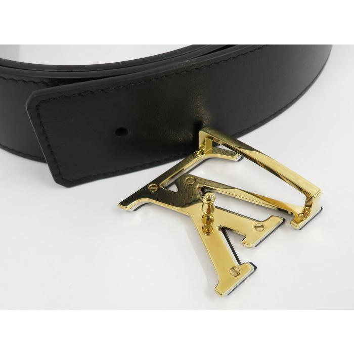 LOUIS VUITTON 【中古】ルイヴィトン メンズベルト サンチュール LV  