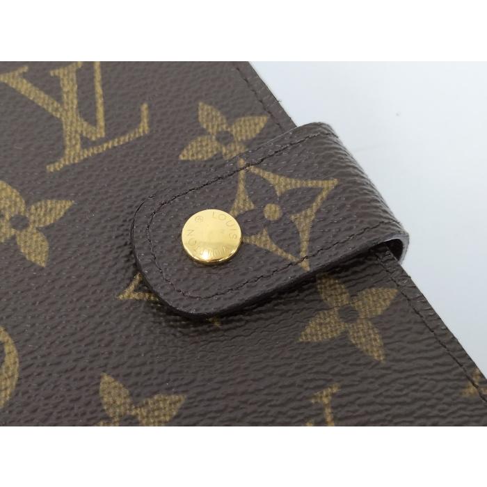 【中古】LOUIS VUITTON アジェンダMM 手帳カバー モノグラム R20004