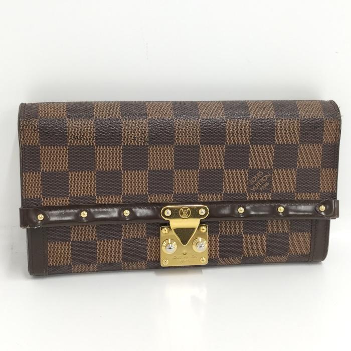 LOUIS VUITTON 【中古】LOUIS ポルトフォイユ ヴェニス 二つ折り長財布  