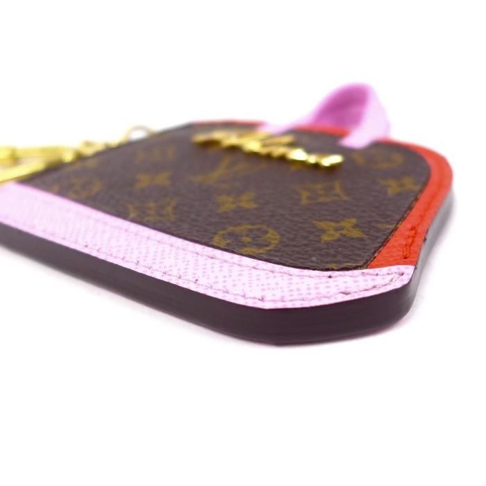 中古】LOUIS VUITTON ポルトクレBBアルマ バッグチャーム キーリング 