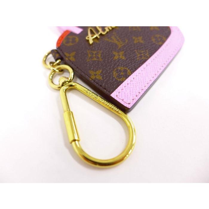 中古】LOUIS VUITTON ポルトクレBBアルマ バッグチャーム キーリング 