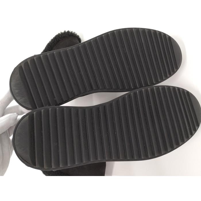 LOUIS VUITTON ムートンブーツ ブリージーライン ブラック