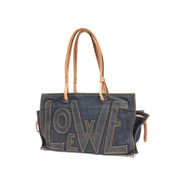 LOEWE 【中古】ロエベ トートバッグ ショッパートート LOEWE 【中古】ロエベ トートバッグ ショッパートート