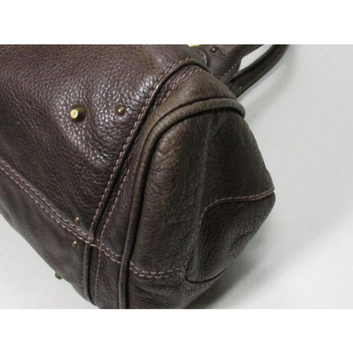 Chloe 【中古】クロエ パディントン ハンドバッグ レザー ブラウン 04 