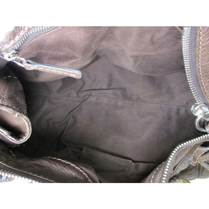 Chloe 【中古】クロエ パディントン ハンドバッグ レザー ブラウン 04 