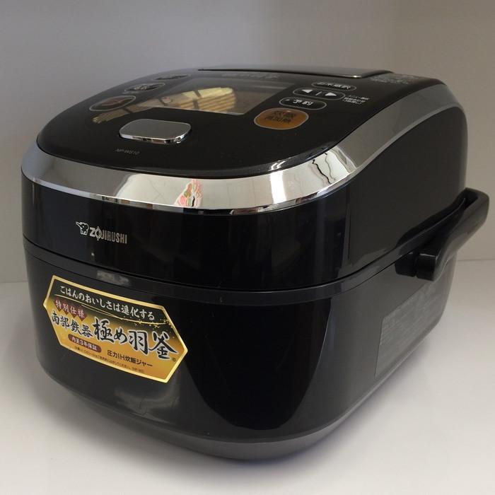 南部鉄器 極め羽釜 圧力IH NP-WS10 南部鉄器極め羽釜】Zojirushi NP-WS10 圧力IH炊飯器 ブラック 【公式通販】