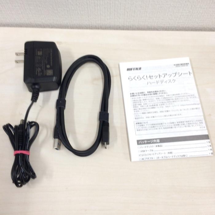 【中古】バッファロー 外付けハードディスク HDD 6TB テレビ録画 PC PS4 4K対応 HD-AD6U3 [jgg]｜junglejungle｜02