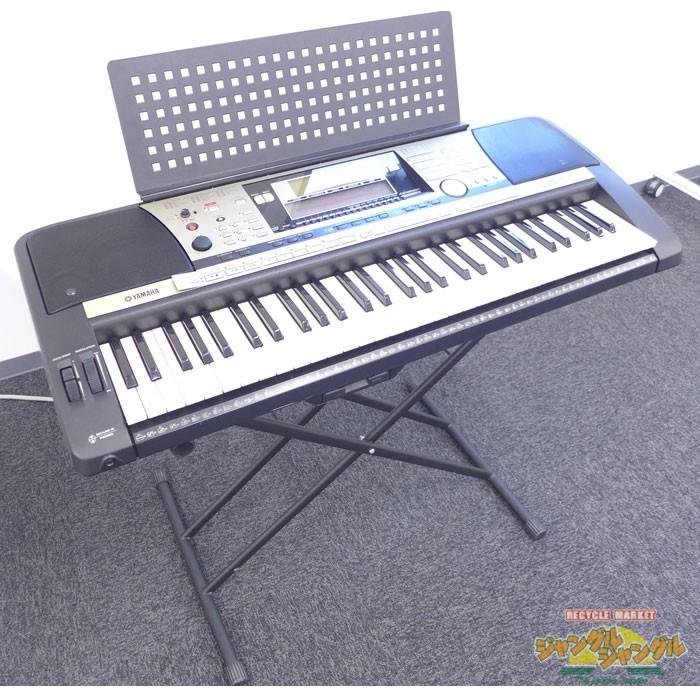 YAMAHA ヤマハ 電子ピアノ キーボード PSR-740 スタンド付き 動作OK[ne 