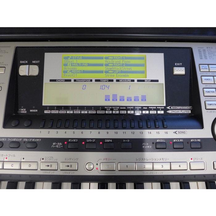 YAMAHA ヤマハ 電子ピアノ キーボード PSR-740 スタンド付き 動作OK[ne 