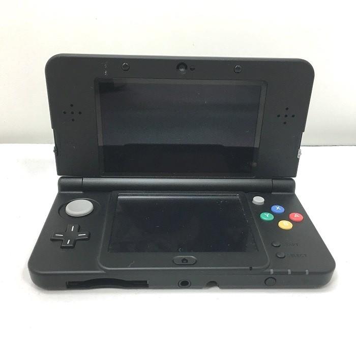 中古】任天堂 Newニンテンドー3DS ブラック ソフトセット[jgg5  
