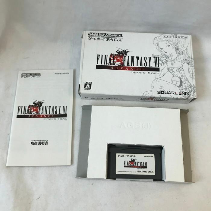 GAMEBOY ADVANCE ソフト FINAL FANTASY VIアドバンス [jgg GAMEBOY ADVANCE ソフト FINAL FANTASY VIアドバンス [jgg