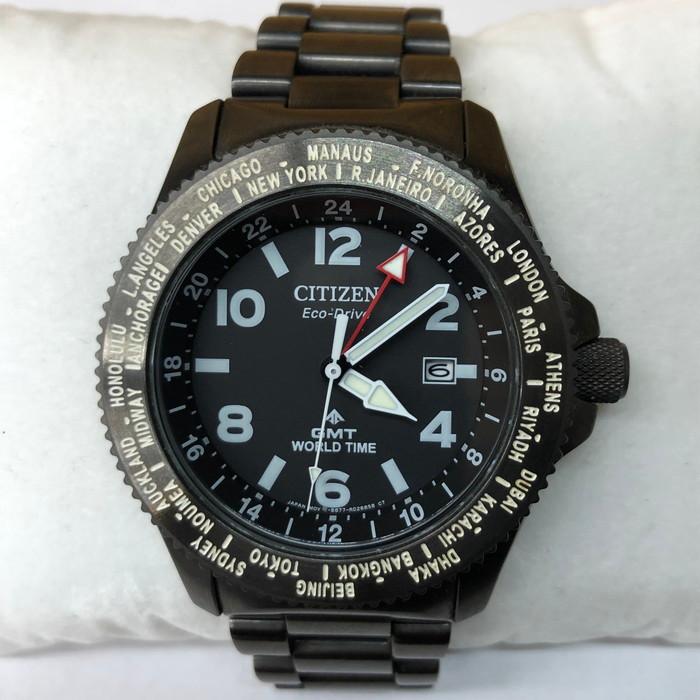 CITIZEN 【中古】CITIZEN メンズ 腕時計 プロマスターGMT エコ CITIZEN 【中古】CITIZEN メンズ 腕時計 プロマスターGMT エコ
