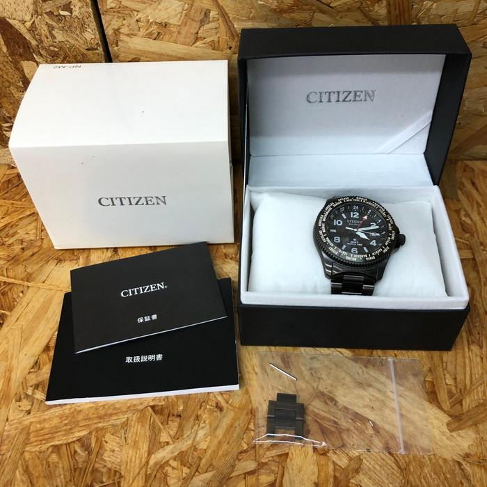 CITIZEN 【中古】CITIZEN メンズ 腕時計 プロマスターGMT エコ CITIZEN 【中古】CITIZEN メンズ 腕時計 プロマスターGMT エコ