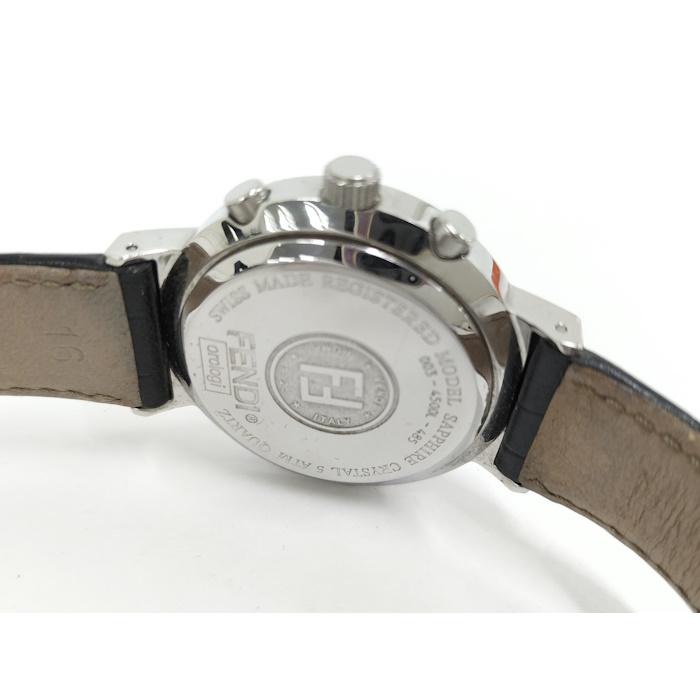 <美品> FENDI orologi　クロノグラフ クオーツ腕時計 FENDI（フェンディ） レディース腕時計 オロロジ クロノグラフ SS