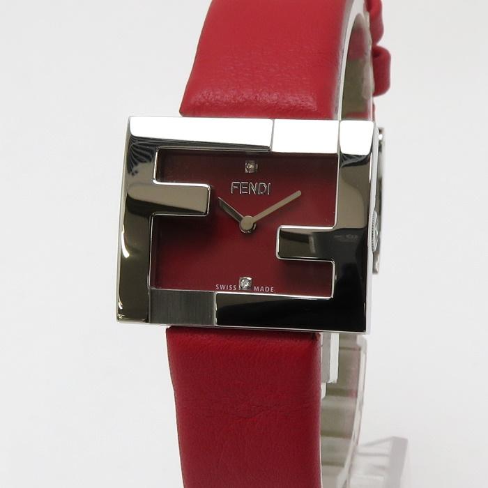 中古 腕時計 赤 レディース 皮ベルト 新商品