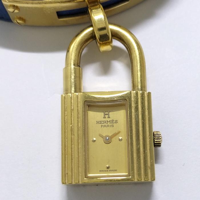 HERMES 【中古】HERMES ケリーウォッチ レディース 腕時計 SS レザー  