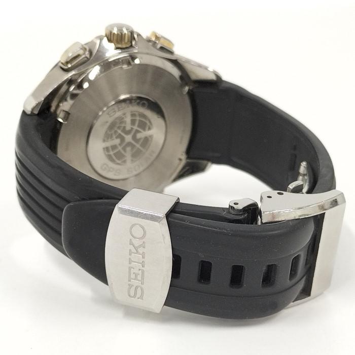 【中古】SEIKO アストロン 8X82-0AB0-1 メンズ 腕時計 ブラック文字盤 5N0165 ソーラー電波 デイト 中古[ne]44u [jgg]｜junglejungle｜05