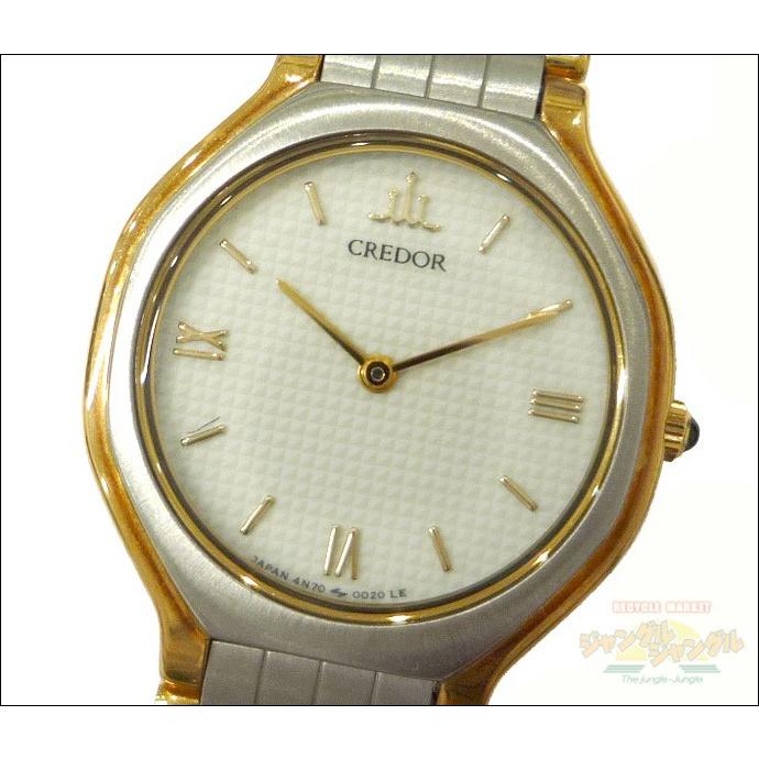 SEIKO セイコー クレドール レディース腕時計 SS×18KT コンビ SEIKO セイコー クレドール レディース腕時計 SS×18KT コンビ