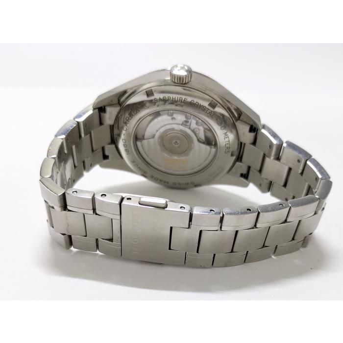 【中古】TAG HEUER カレラ ツインタイム デイト メンズ 腕時計 GMT 自動巻き SS ホワイト文字盤 WV2116-0｜junglejungle｜05