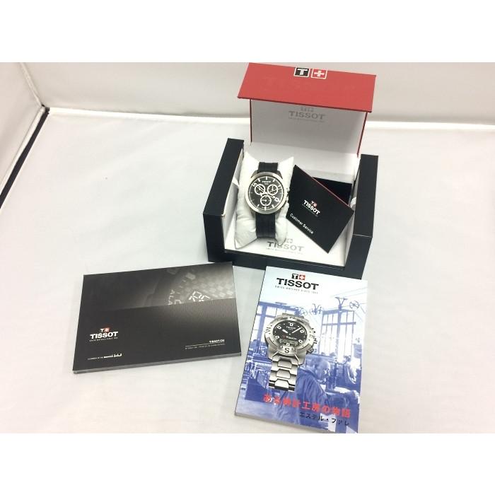 TISSOT 【中古】ティソ Tスポーツ メンズ腕時計 クロノグラフ T069417  