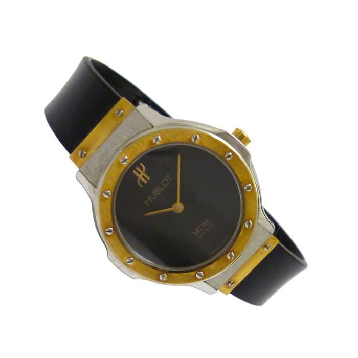 HUBLOT MDM 18YG SS 時計 楽天市場】【OH済】 ウブロ 【HUBLOT】 クラシック MDM 1530.3