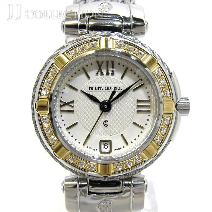 CHARRIOL 【中古】フィリップ シャリオール ケルティック デイト CHARRIOL 【中古】フィリップ シャリオール ケルティック デイト