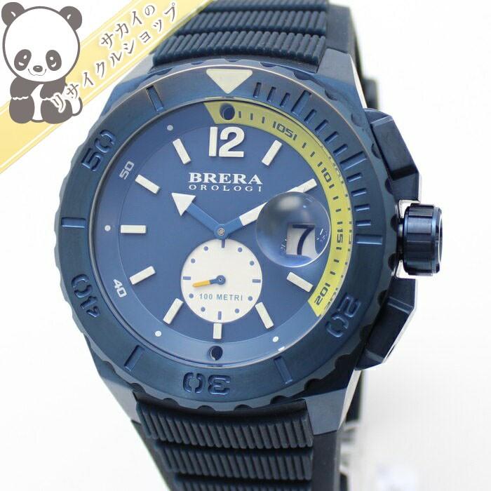 BRERA OROLOGI 【中古】ブレラ オロロジ アクアダイバー クオーツ SS 