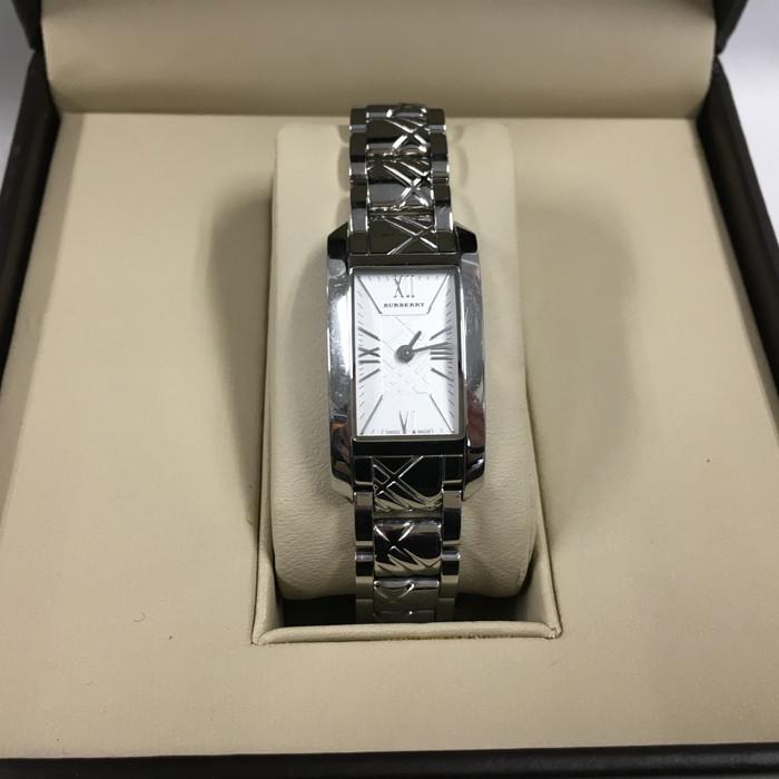 BURBERRY 【中古】バーバリー レディース クオーツ BU1091 SS 白文字盤 