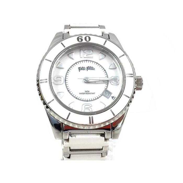 Folli Follie 【中古】フォリフォリ メンズ腕時計 クオーツ SS Folli Follie 【中古】フォリフォリ メンズ腕時計 クオーツ SS