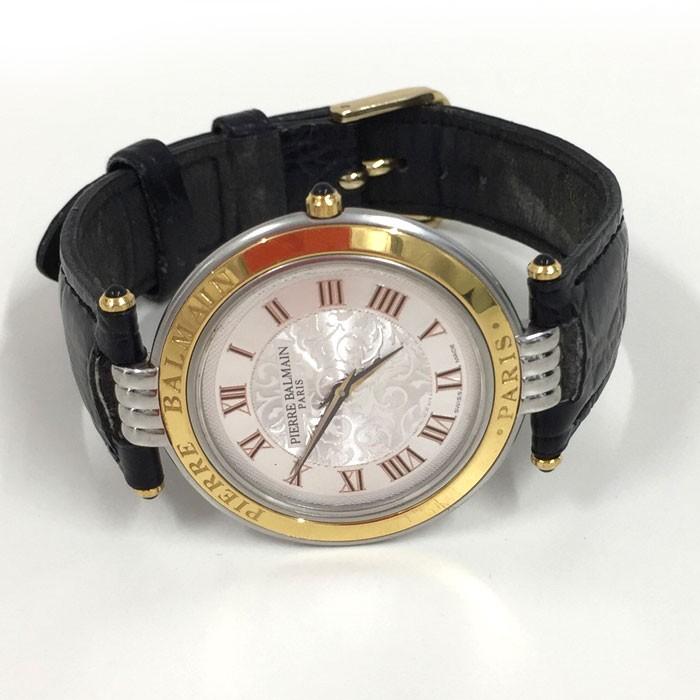 中古】ピエールバルマン メンズ腕時計 SS/レザー クオーツ 420 中古】ピエールバルマン メンズ腕時計 SS/レザー クオーツ 420