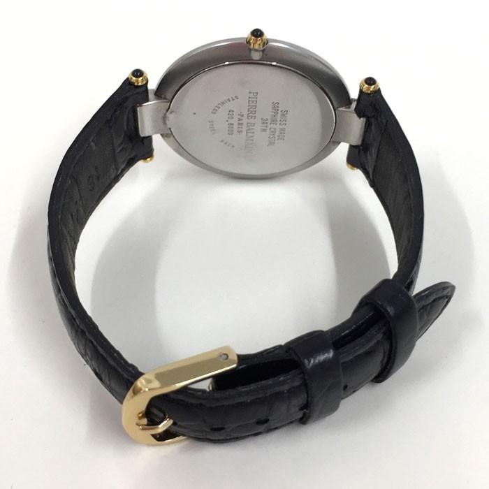 中古】ピエールバルマン メンズ腕時計 SS/レザー クオーツ 420 中古】ピエールバルマン メンズ腕時計 SS/レザー クオーツ 420