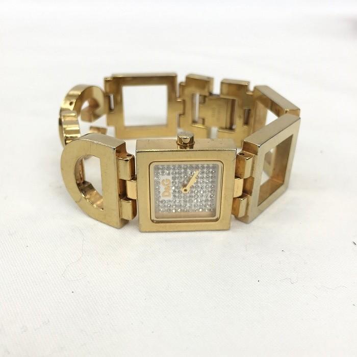 中古】ドルチェ&ガッバーナ D&G TIME レディース クオーツ腕時計 中古】ドルチェ&ガッバーナ D&G TIME レディース クオーツ腕時計