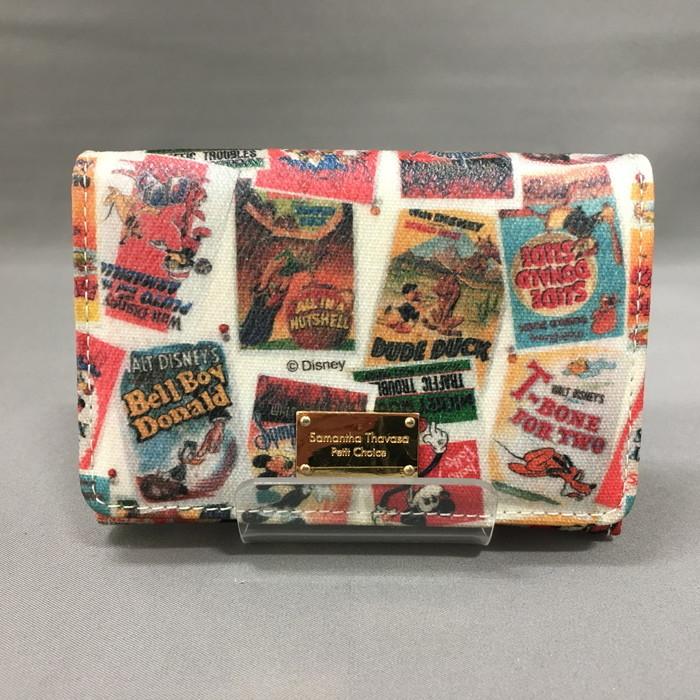 中古 サマンサ タバサ プチチョイス ディズニー コラボ 二つ折り財布 コンパクト財布 Jggz ジャングルジャングル 通販 Yahoo ショッピング
