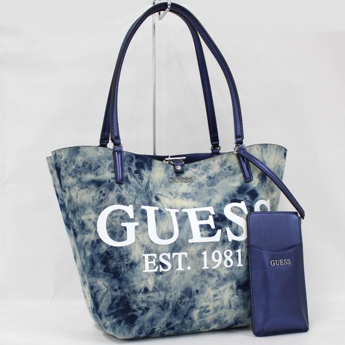 中古 ゲス トートバッグ デニム ブルー Td ジャングルジャングル 通販 Yahoo ショッピング