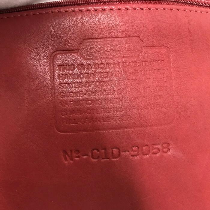 【中古】COACH ショルダーバッグ 9058 レッド [jgg]｜junglejungle｜09