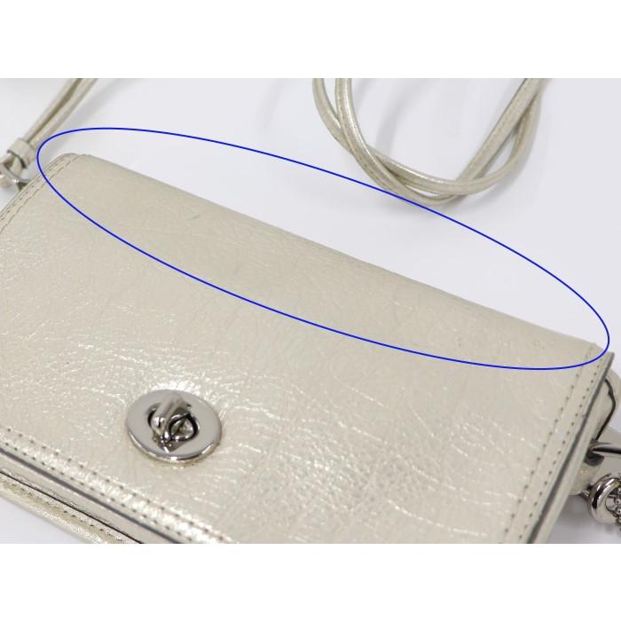 COACH 【中古】コーチ ショルダーバッグ レガシー メタリック COACH 【中古】コーチ ショルダーバッグ レガシー メタリック