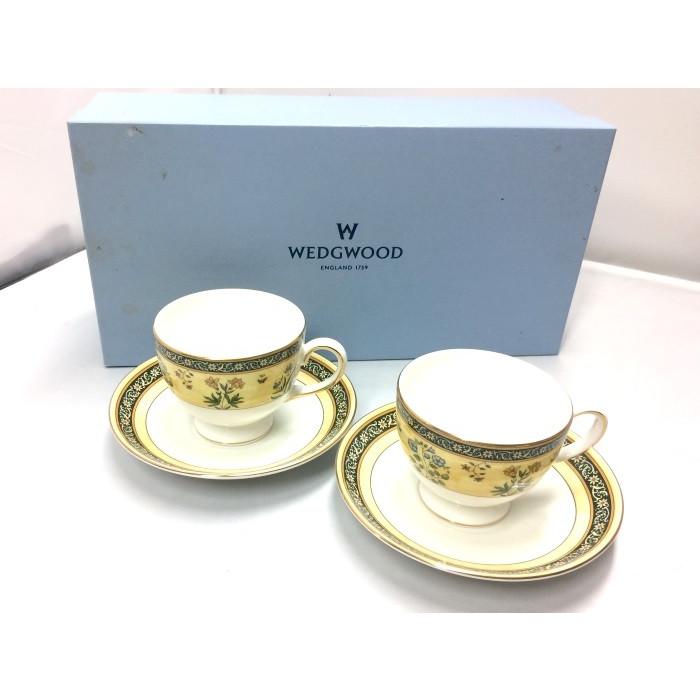 WEDGWOOD 【中古】ウェッジウッド ティーカップ＆ソーサーセット 