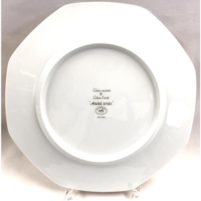 HERMES 【中古】エルメス エアデールテリア ドッグシリーズ 25.5