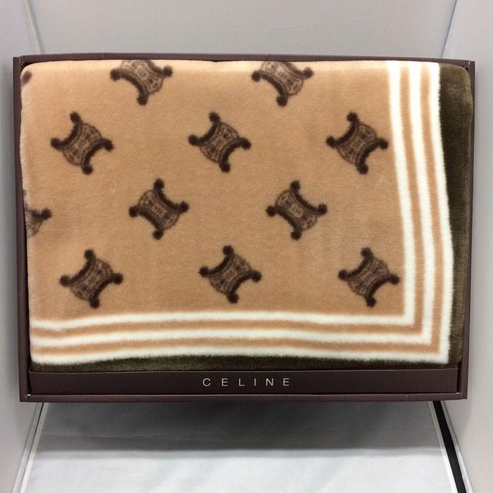 CELINE 【中古】セリーヌ アクリル ニューマイヤー毛布 140 CELINE 【中古】セリーヌ アクリル ニューマイヤー毛布 140