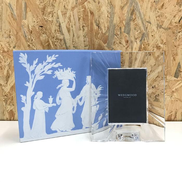 1円～◇ウェッジウッド WEDGWOOD◇ナイト＆デイ クリスタル ピクチャー