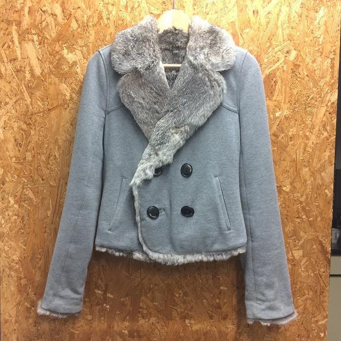 中古】バーバリー ブルーレーベル レディース リバーシブルラビット 