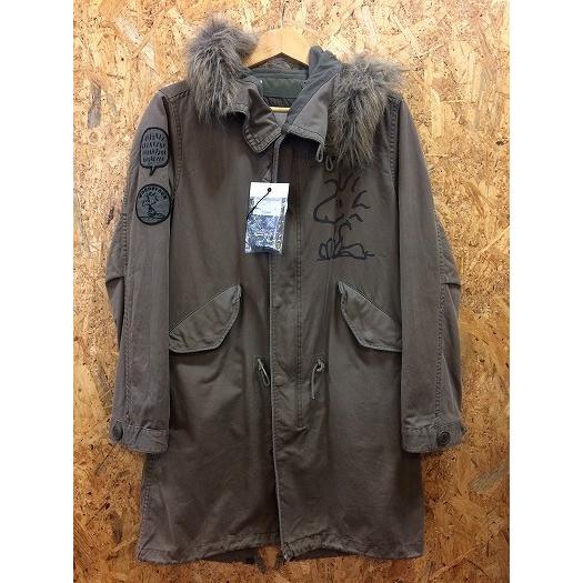 絶対一番安い Glamour Hysteric ヒステリックグラマー 0193ac 中古 Iz Gj Ir 表記サイズ Free スヌーピープリント レディース モッズコート シンサレート コート アウター Www Reinnec Cl