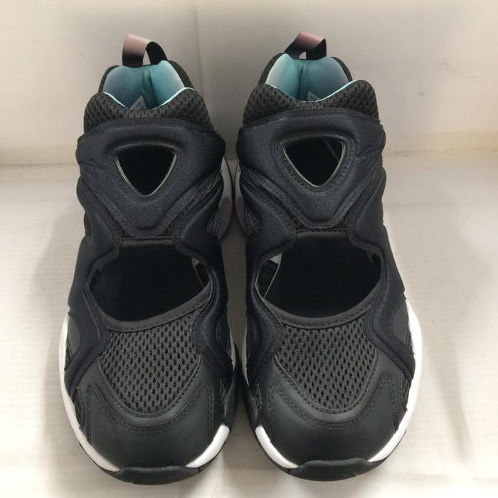 【中古】Reebok フューリーライト モレキュール フェスティバル メンズ スニーカー GW7687 ブラック 表記サイズ：25.0cm