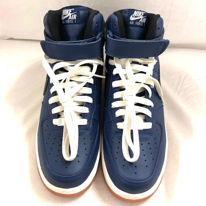 NIKE スニーカー エアフォース1 AIR FORCE1 ブルー 26.5cm