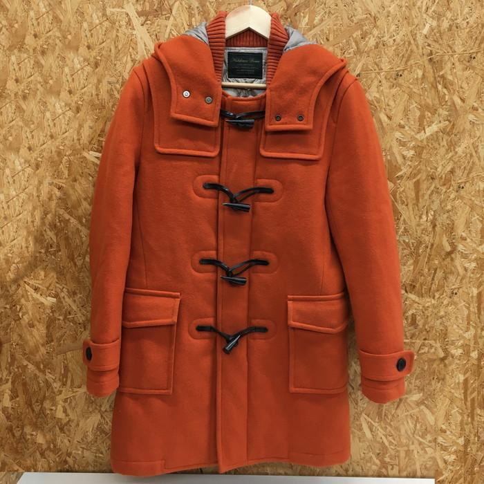 nano universe オレンジ ウール ダッフルコート