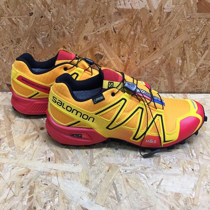 SALOMON 【中古】サロモン トレイルランニングシューズ メンズ 