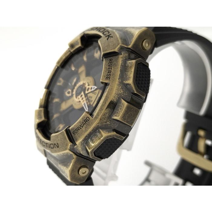 希少　美品　CASIO G-SHOCK GM-110VG-1A9JR CASIO G-SHOCK GM-110VG-1A9JR STEAMPUNK Men Watch Black Resin