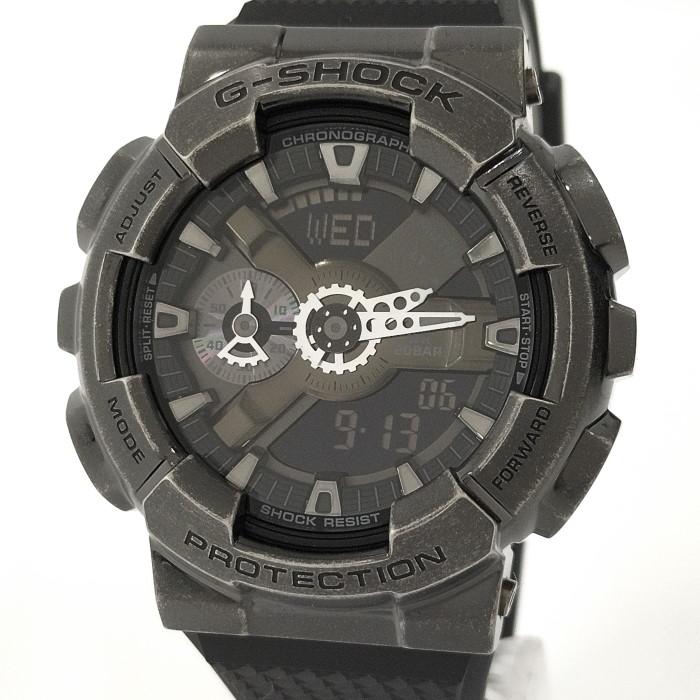 未使用【中古】CASIO G-SHOCK スチームパンク GM-110VB-1AJR ブラック  