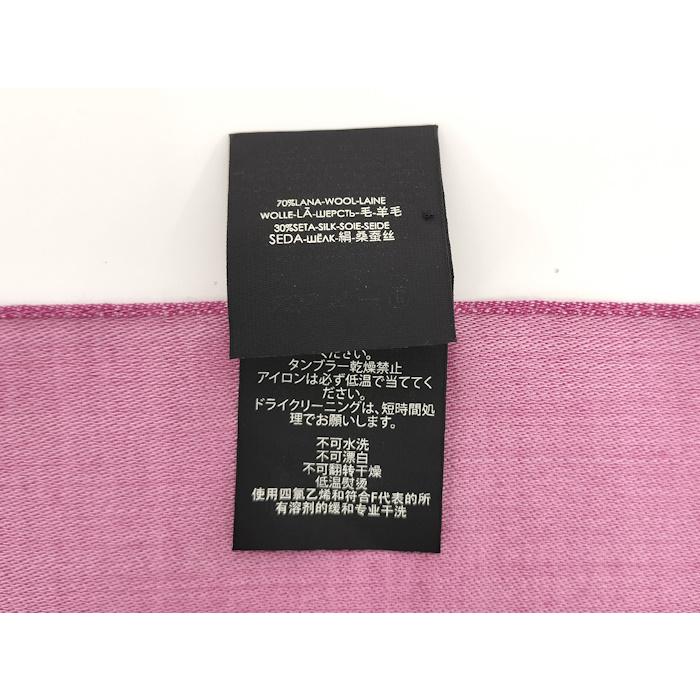 GUCCI マフラー GG ウール シルク ピンク 08.338.986 GUCCI マフラー GG ウール シルク ピンク 08.338.986